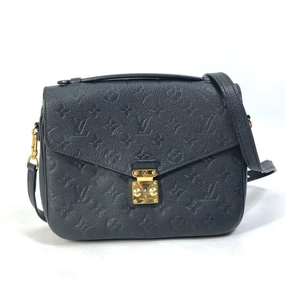 LOUIS VUITTON MonogramEmpreinte Pochette MetisMM Crossbody Hand Shoulder Bag - Picture 1 of 16